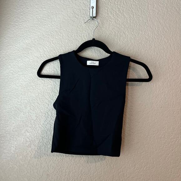 Babaton Aritzia Contour Seamless Sleeveless Top X Small Black XS - Picture 4 of 6